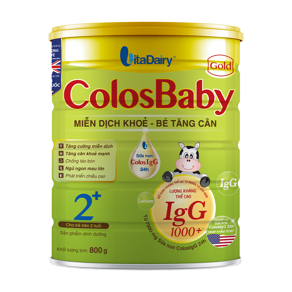 Sữa bột Colosbaby Gold 2+ hôp 800g