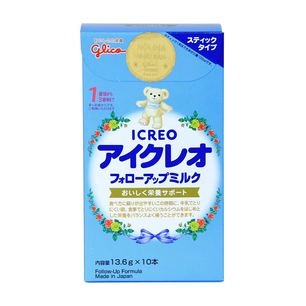 Sản phẩm dinh dưỡng cho trẻ 9-36 tháng Glico Icreo Số 1 (Hộp 127g)