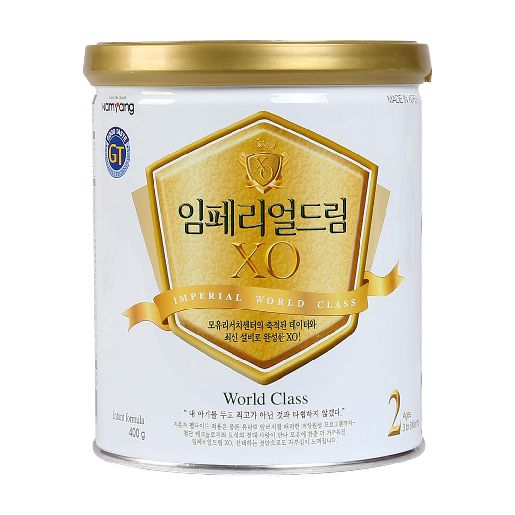 Sản phẩm dinh dưỡng công thức cho trẻ từ 3 - 6 tháng tuổi XO số 2 (Hộp 400g)