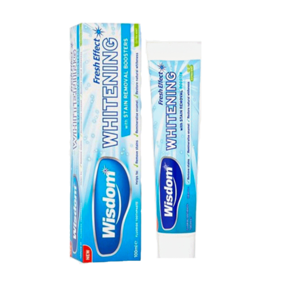 Kem đánh răng chuyên làm trắng răng Wisdom (100ml)