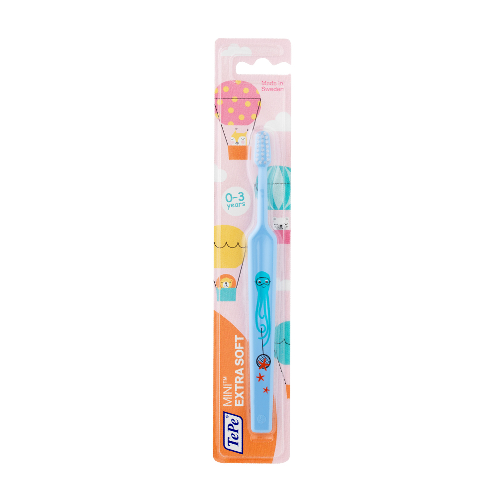 Bàn chải đánh răng cho trẻ em từ 0-3 tuổi X-Soft Blister Tepe