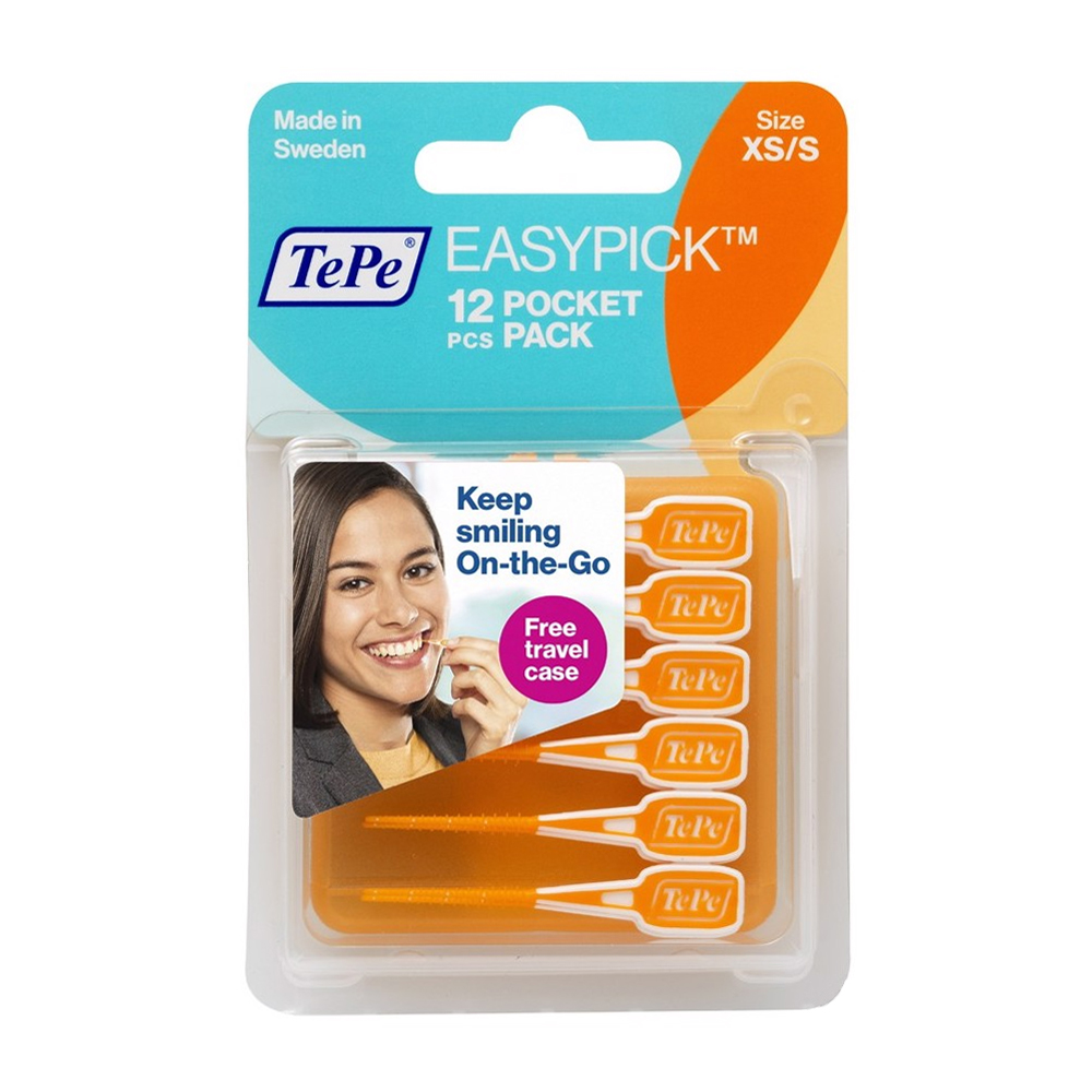 Tepe Tam Chai Ke Rang EasyPick XS/S Pocket (12Cai/Vi=Goi)