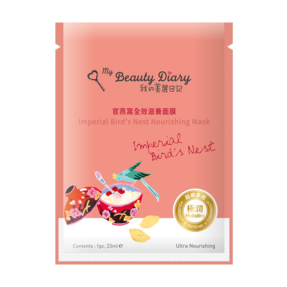 Mặt Nạ Tổ Yến Đỏ MY BEAUTY DIARY Imperial Bird'S Nest (Gói 23Ml)