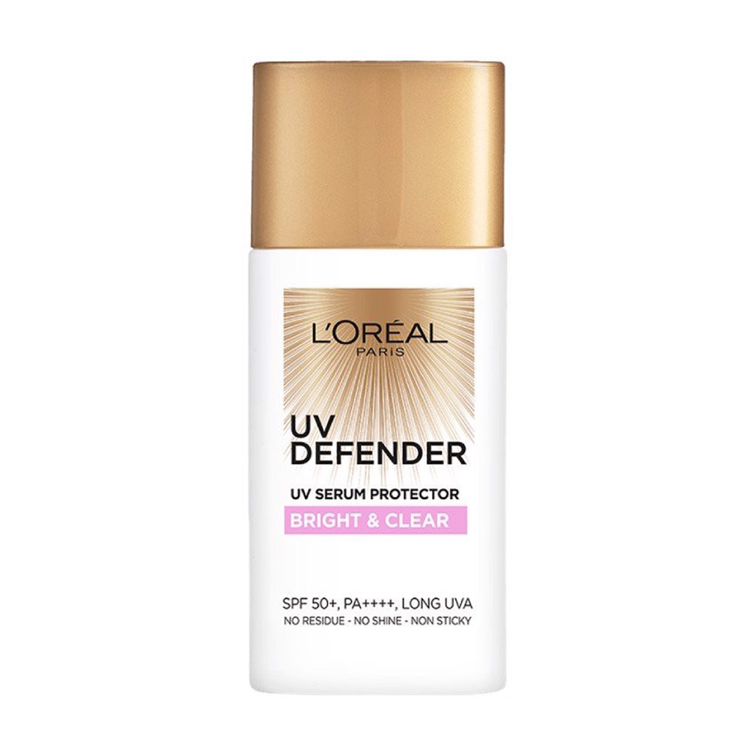 Kem chống nắng nâng tông, giảm thâm L'oreal UV Defender Bright & Clear SPF 50+ PA ++++ (50ml)