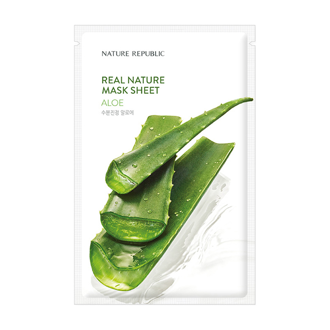 Mặt nạ giấy Real Nature Aloe Mask Sheet Nature Republic (23ml)