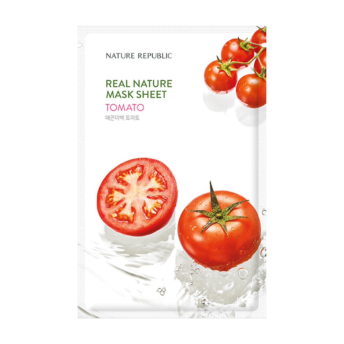 Mặt nạ giấy Real Nature Tomato Mask Sheet Nature Republic (23ml)