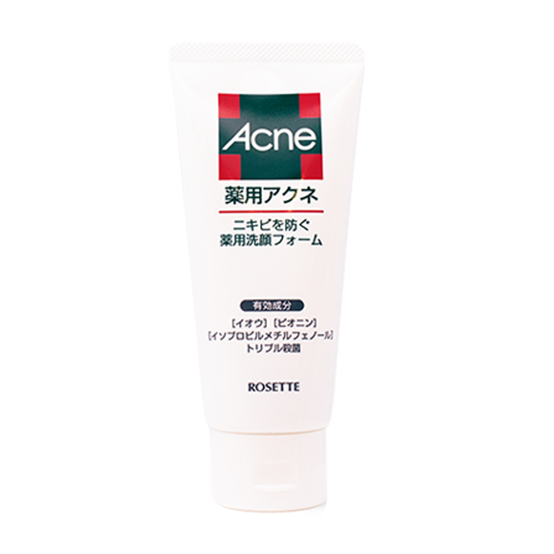 Sữa rửa mặt tạo bọt dành cho da mụn Rosette Acne Face Wash 130g