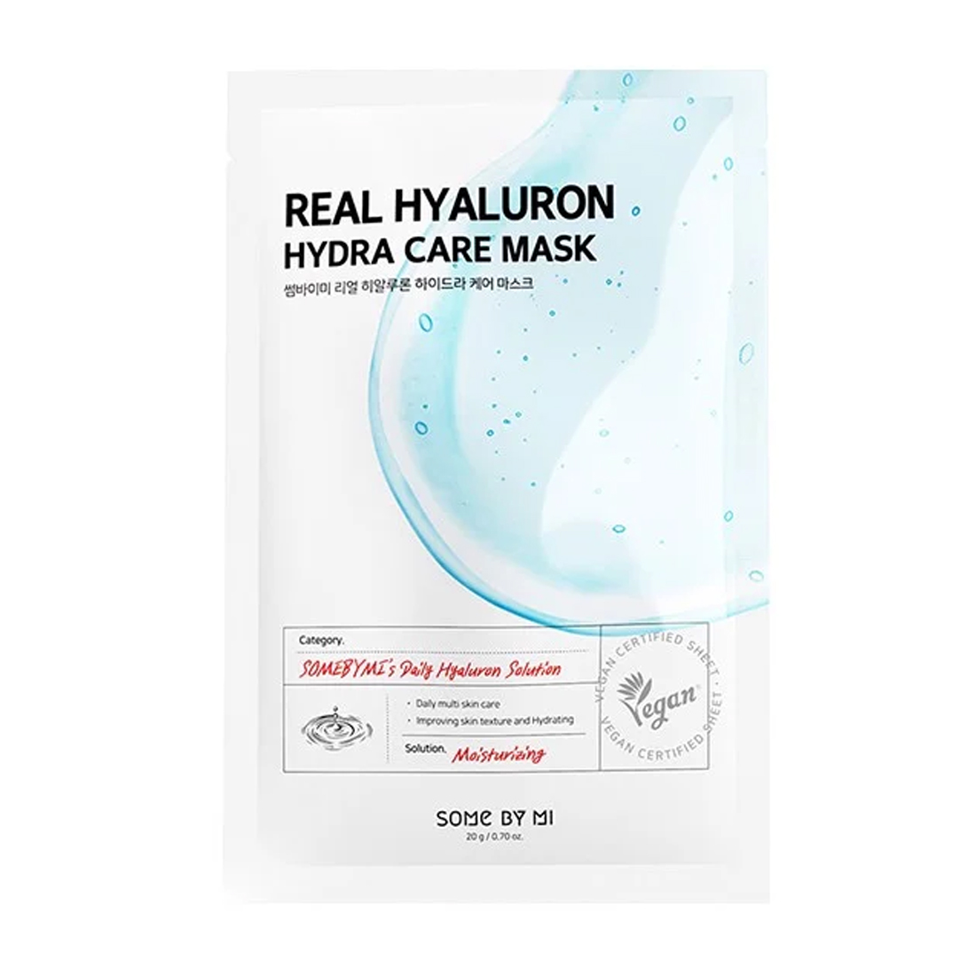 Mặt nạ giấy Some By Mi Real Hyaluron Hydra Care Mask (Miếng 20g)