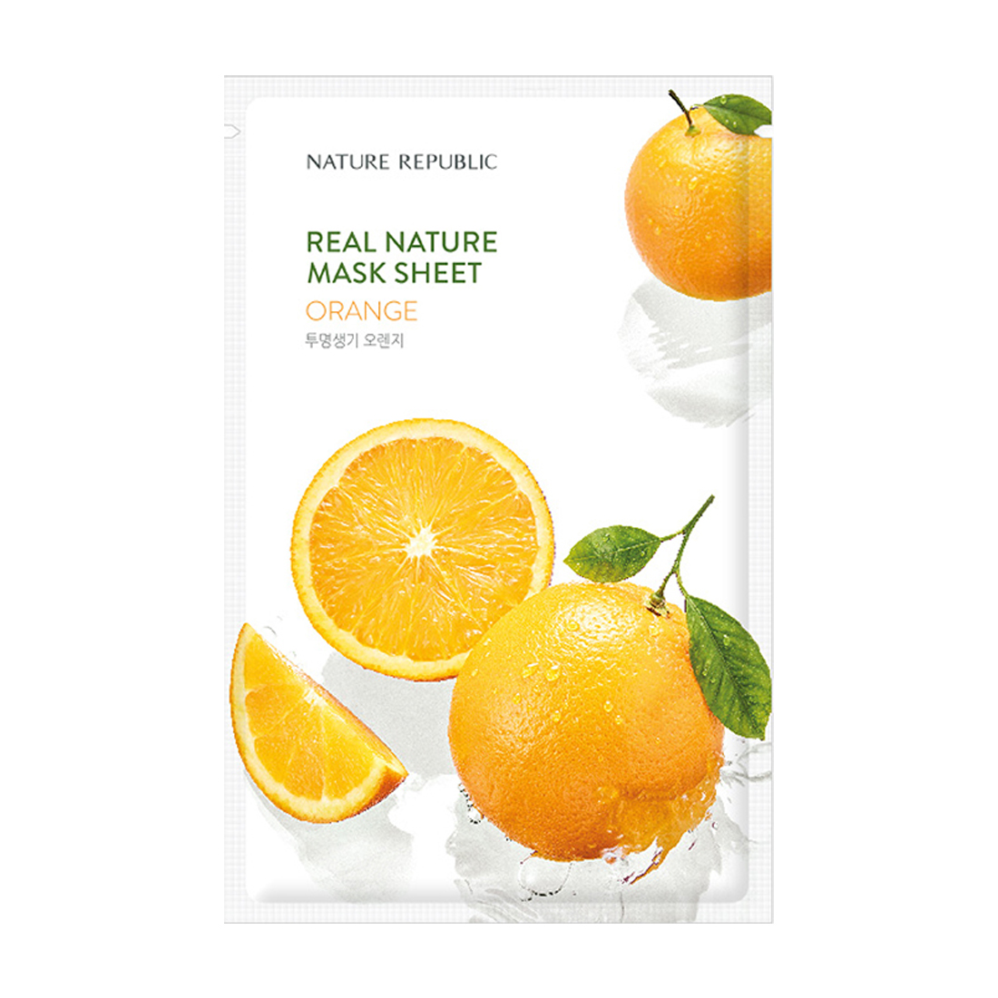  Mặt nạ giấy Nature Republic Real Nature Orange Mask Sheet (Miếng 23ml)