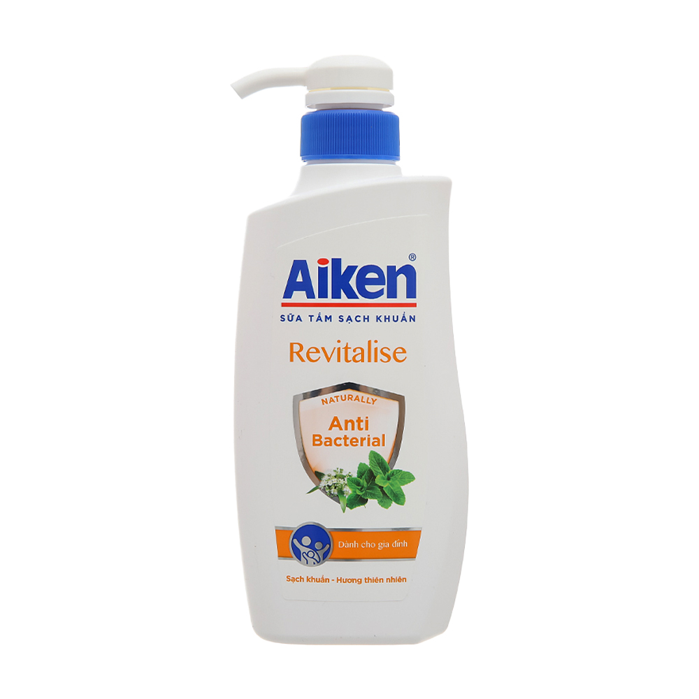 Sữa tắm sạch khuẩn Aiken Revitalise (Chai 350g)