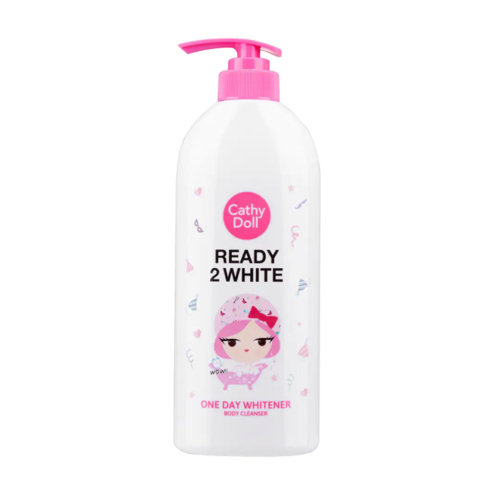 Sữa tắm sáng da Ready 2 White One Day Cathy Doll (Chai 500ml)