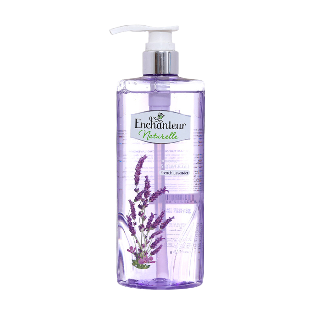 Sữa tắm Enchanteur Naturelle hương Lanvender (Chai 510g)