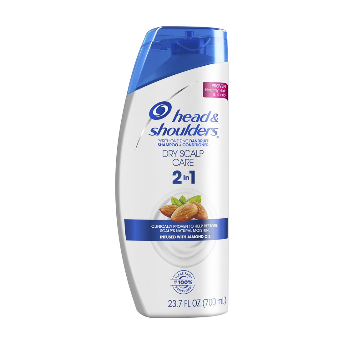 Dầu gội xả Head & Shoulders Dry Scalp Care 2in1 Pyrithione Zinc Dandruff (700ml)