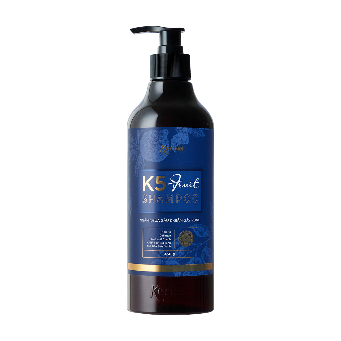 Dầu gội Kerina K5 Fruit Shampoo (Chai 450g)