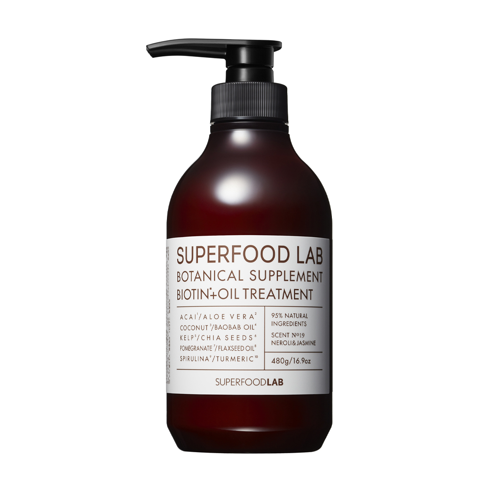 Dầu xả phục hồi hư tổn  Biotin + Oil SuperFood Lab (Chai 480g)