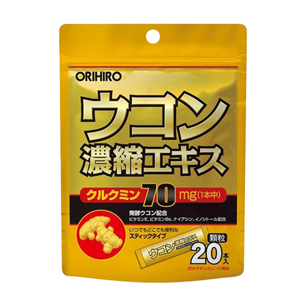 Tinh bột nghệ giải rượu Orihio (Túi 20 gói)