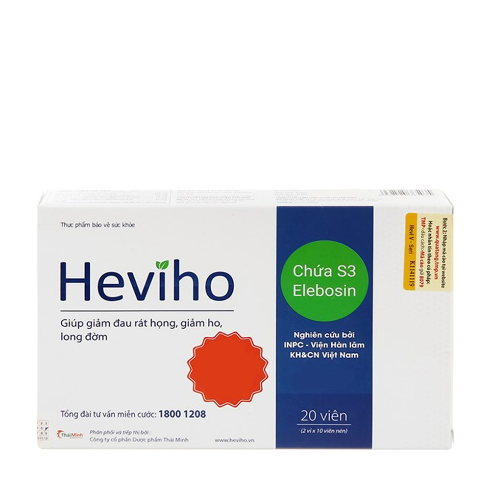 THAI MINH Viên Uống Heviho  (Hộp 20 Viên)