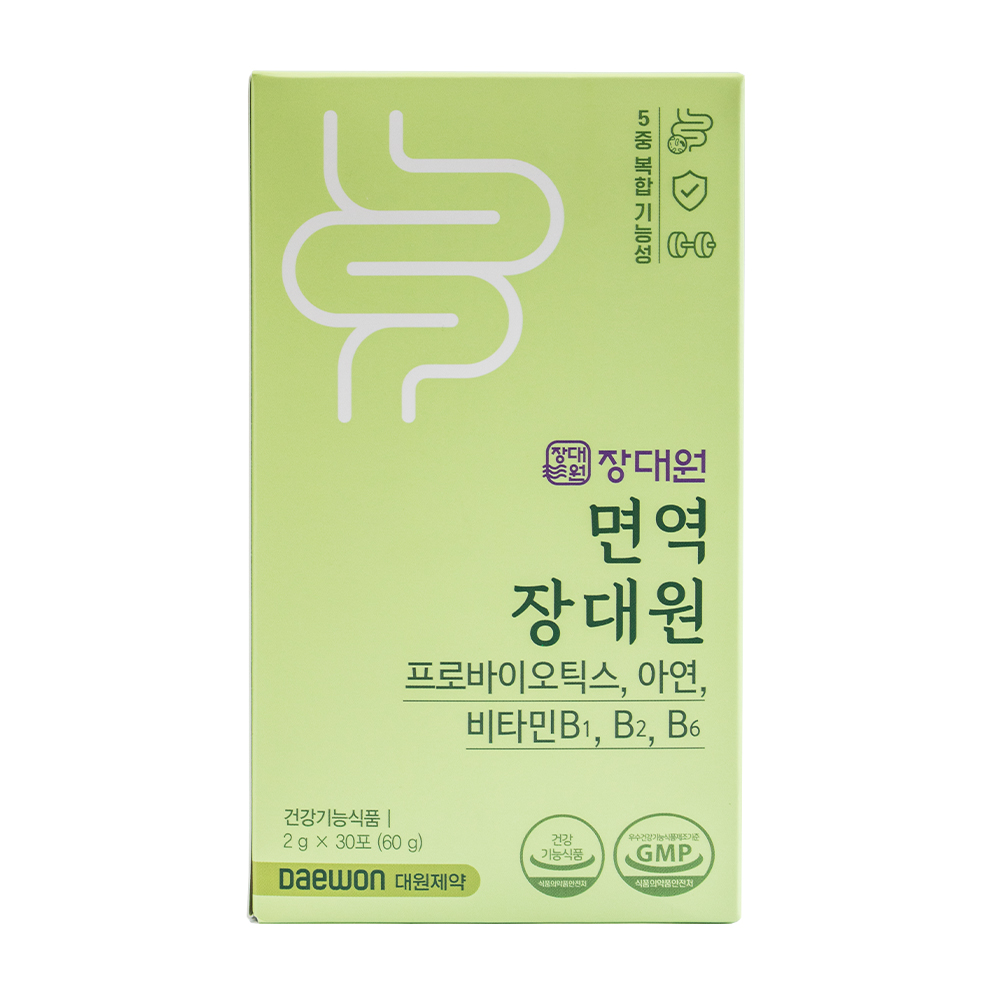 Thực phẩm bảo vệ sức khỏe men vi sinh cho cả gia đình Immune Jang Deawon Probiotics (Hộp 30 gói)
