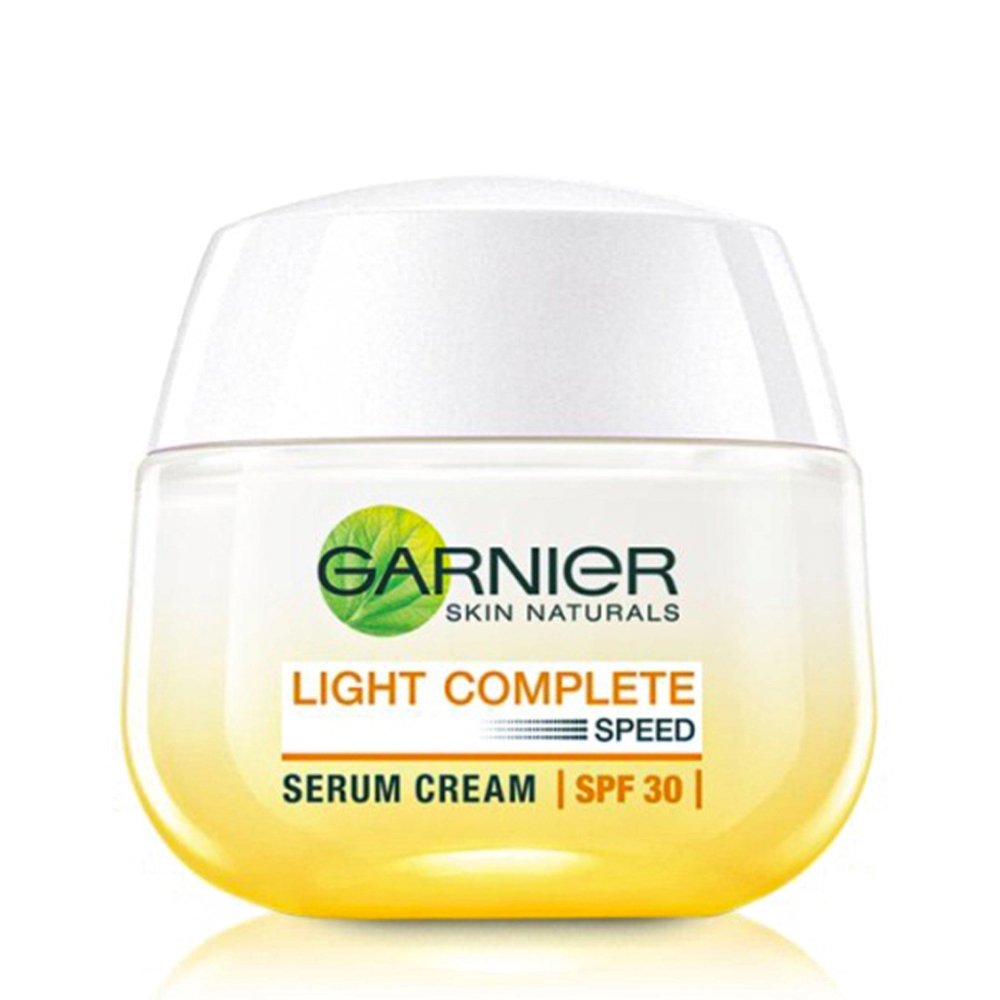 Kem dưỡng sáng da ban ngày Garnier Light Complete Serum Cream SPF30 (50ml)