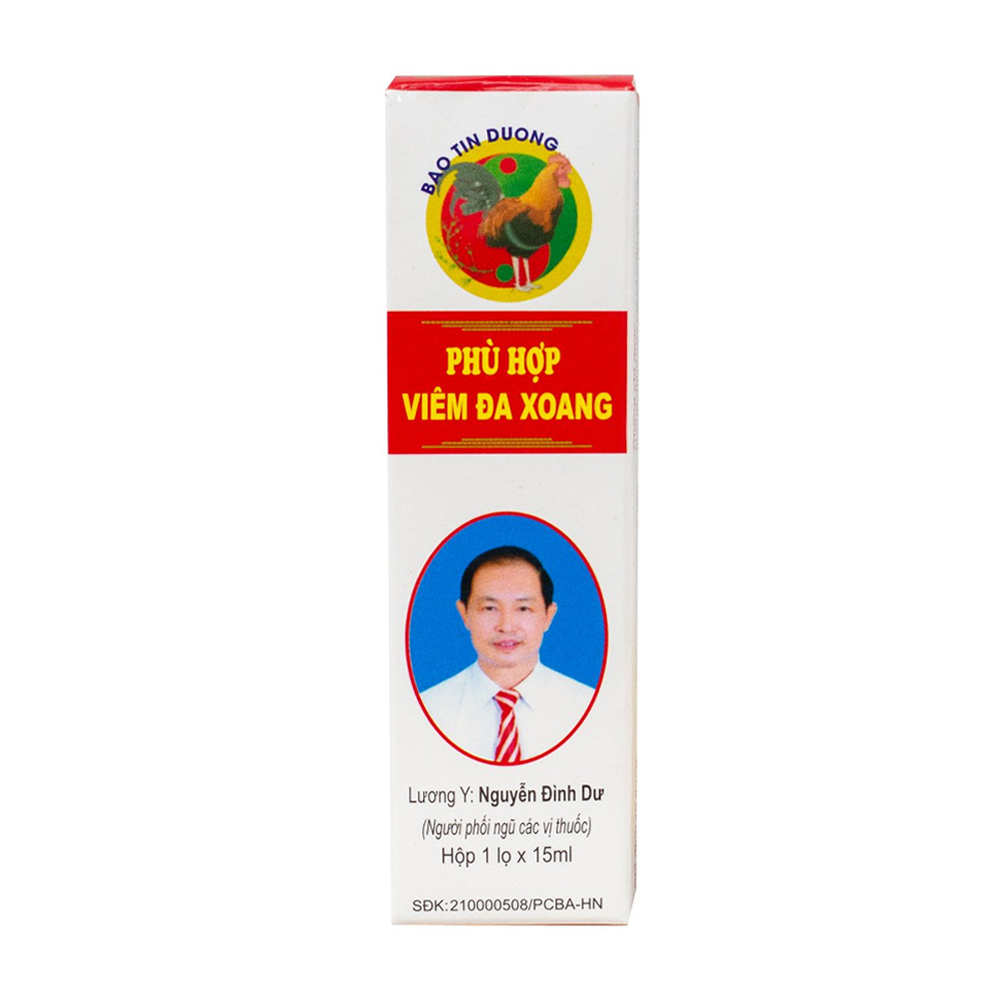 Bao Tin Xoang Xit H.Tro Dieu Tri Viem Xoang ( Chai 15ml)