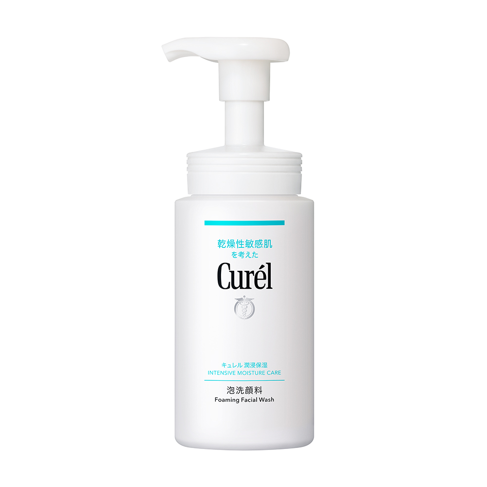 Sữa rửa mặt dạng bọt cấp ẩm chuyên sâu Curél (150ml)
