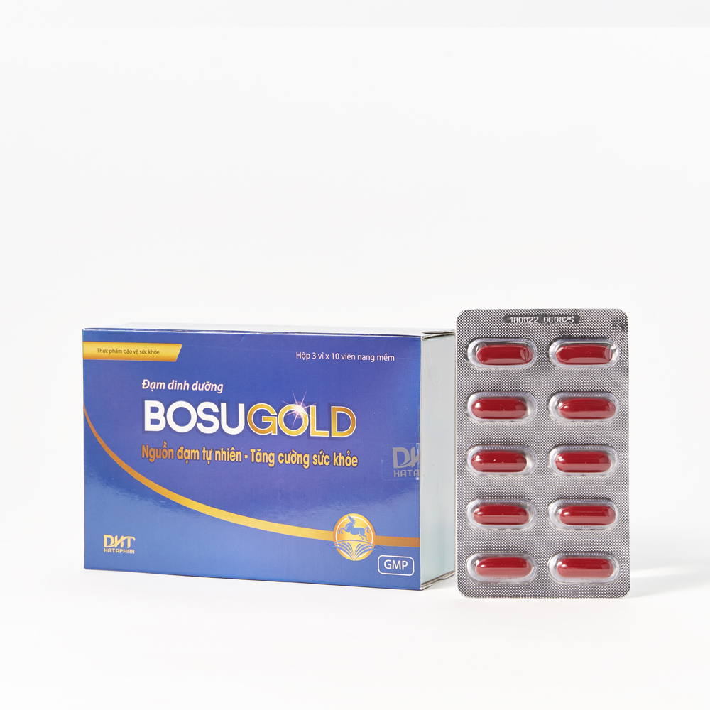 DHT Bosu Gold Dam Dinh Duong Tang Cuong Suc Khoe ( Hop 30 Vien )