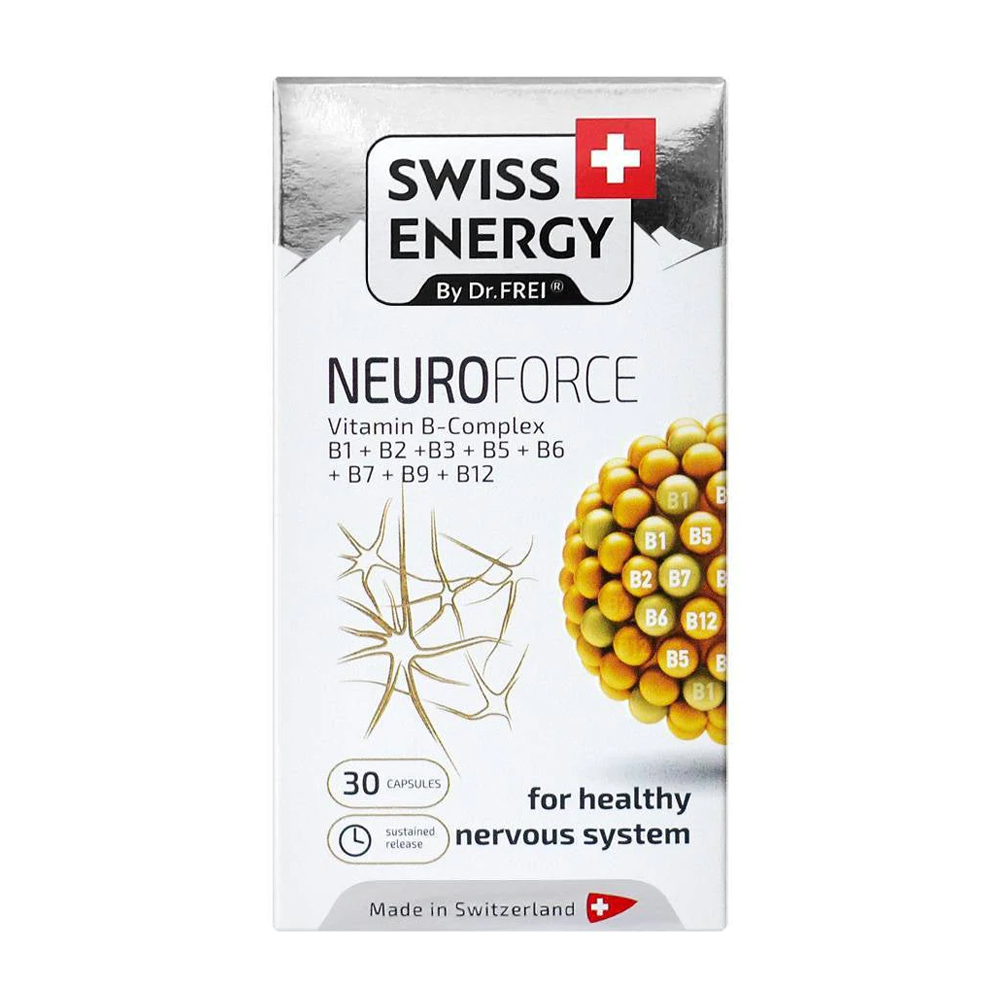 Swiss Energy Neuroforce  Ho Tro Than Kinh(Hop 30 Vien)