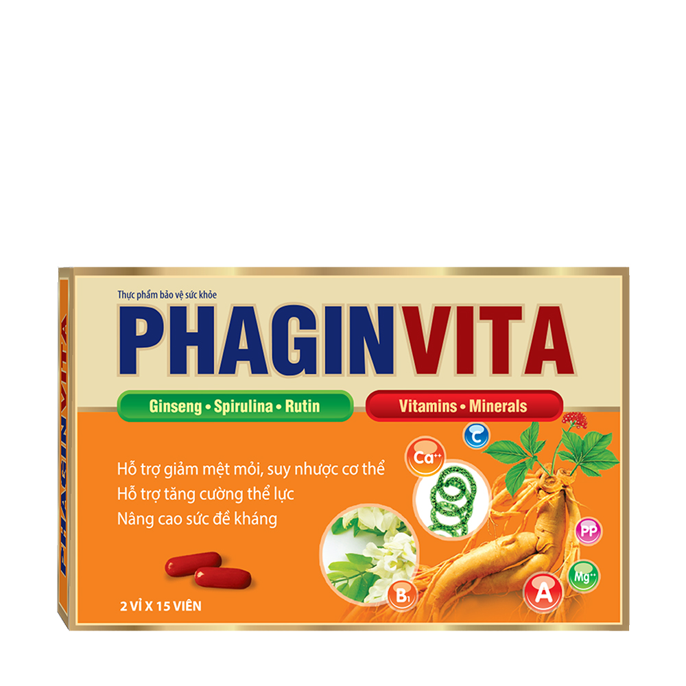 Thực phẩm bảo vệ sức khỏe hỗ trợ tăng cường sức khỏe Hulipha Phaginvita (Hộp 30 viên)