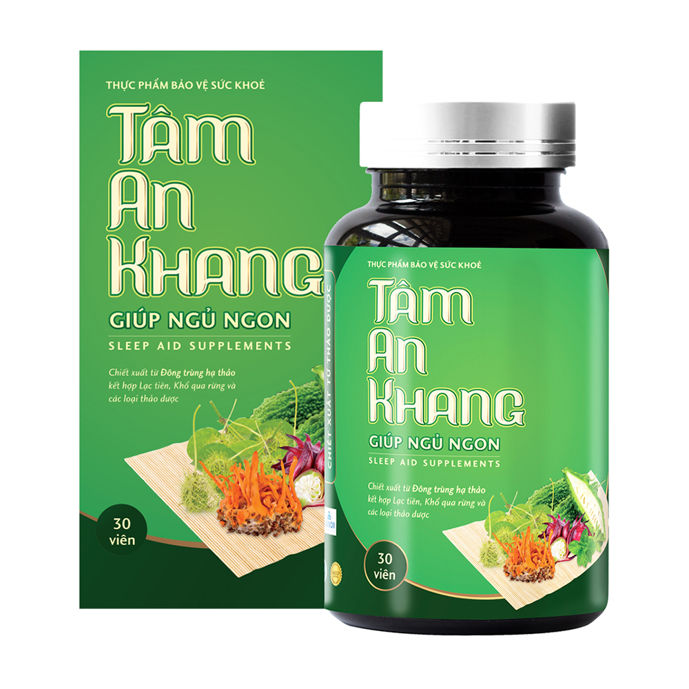 Thực phẩm bảo vệ sức khỏe Tâm An Khang (Hộp 30 viên)
