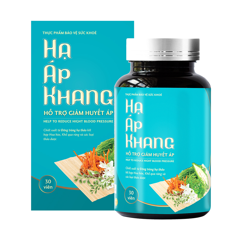 Thực phẩm bảo vệ sức khỏe Hạ Áp Khang (Hộp 30 Viên)
