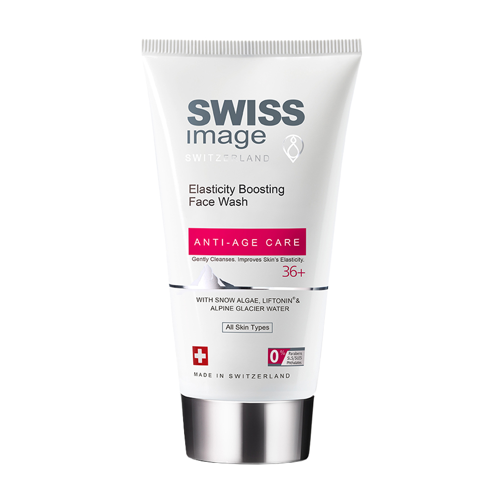 Gel rửa mặt ngừa lão hoá 36+ Elasticity Boosting Face Wash Swiss Image (Tuýp 150ml)