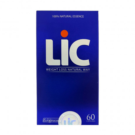 Viên uống Ecogreen Lic hỗ trợ kiểm soát cân nặng, phòng ngừa béo phì (Hộp 60 viên)