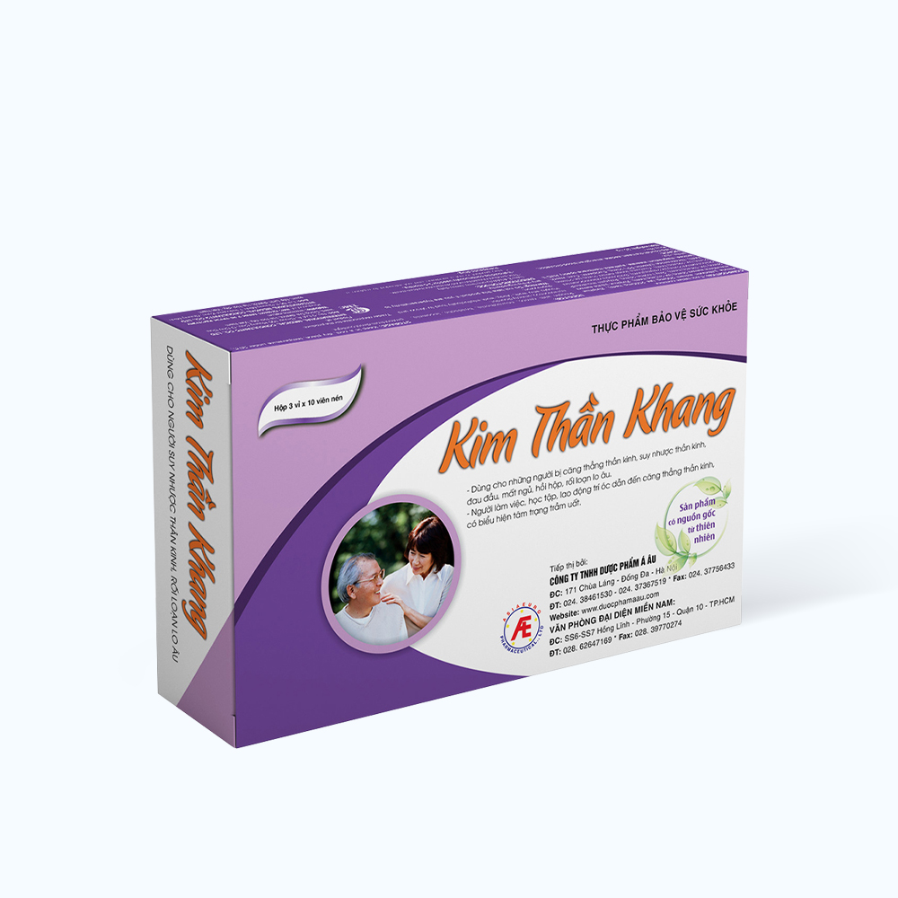 IMC AE Kim Than Khang Cai Thien Suy Nhuoc Than Kinh (3 Vi X 10 Vien)