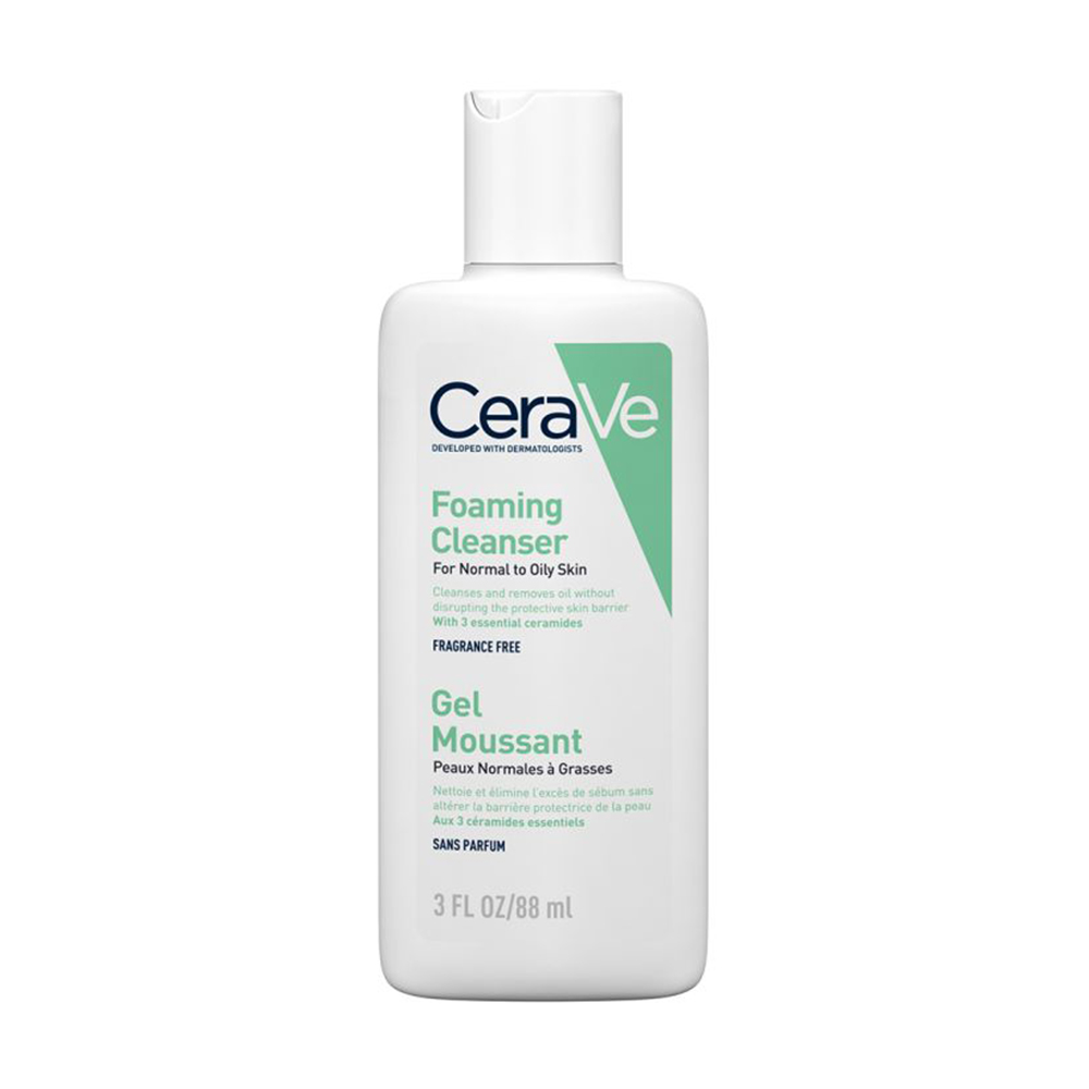 Sữa rửa mặt giúp làm sạch sâu dành cho da dầu CeraVe Foaming Cleanser (88ml)