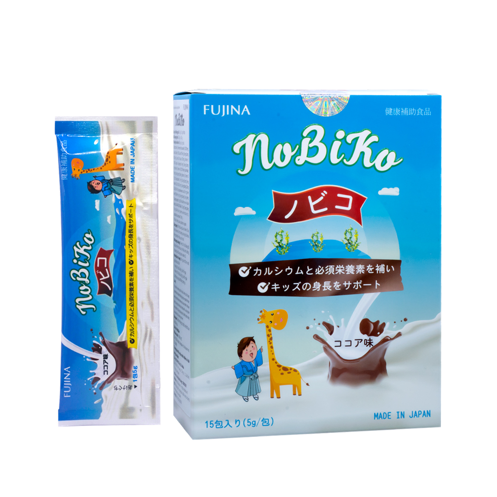 Sữa tăng cường chiều cao Fujina Nobiko Nhật Bản (Hộp 15 gói)