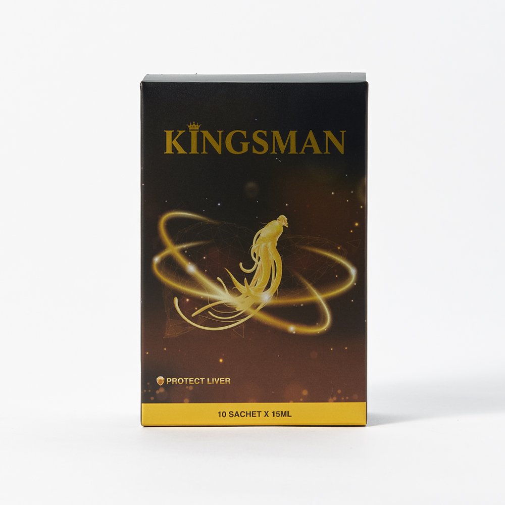 Nước giải độc rượu, thải đọc gan Kingsman (Hộp 10 gói)