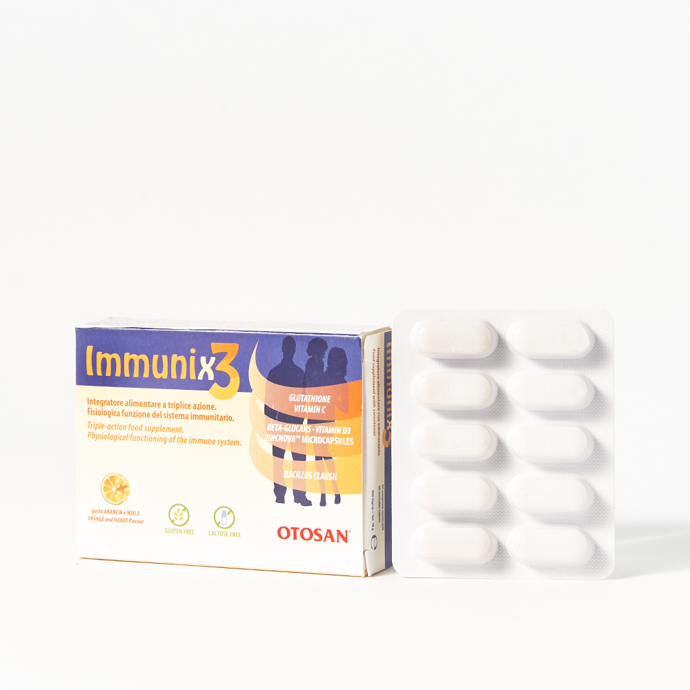 OTOSAN Srl Immunix  3 Tab Chew Tang Suc De Khang (Hop 20Vien)