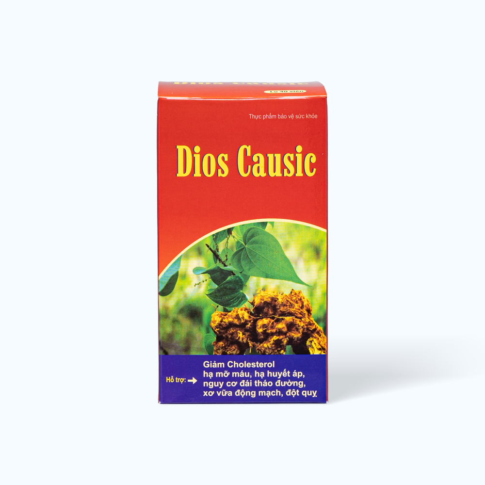 DUOC NAM DIOS CAUSIC TPBVSK Giam Cholesterol (Hop 40vien)