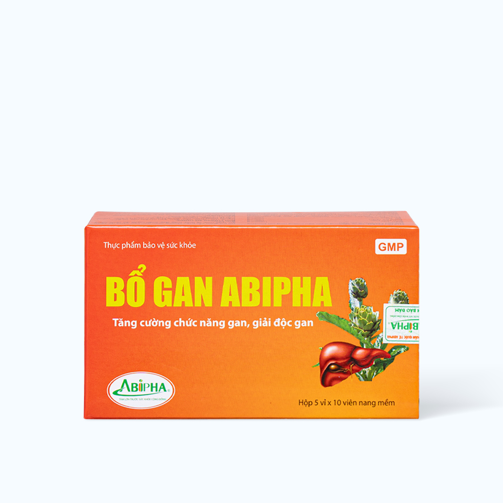 ABIPHA Ho Tro Giai Đoc Gan (Hop 50vien)