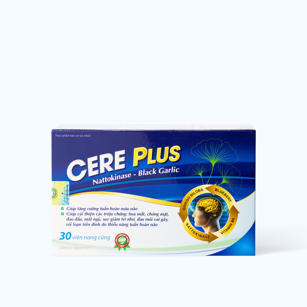 DUOC NAM CERE Plus With CoQ10 Ho Tro Nao (Hop 30vien)