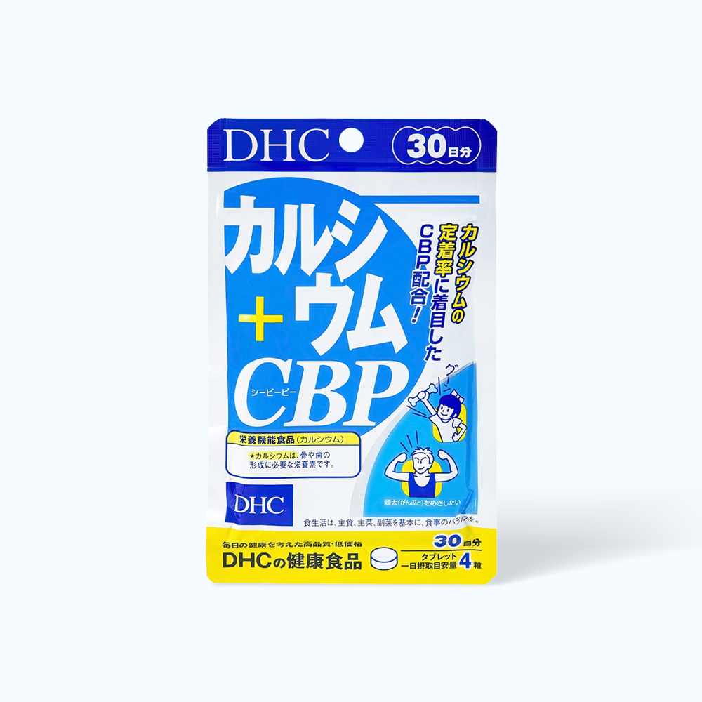 DHC Calcium + CBP Bo Sung Canxi (Goi 120 vien)
