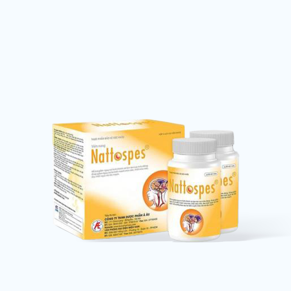 IMC Nattospes Ho Tro Tan Cuc Mau Dong Ngua Tai Bien (Hop 2 chai x 90V)
