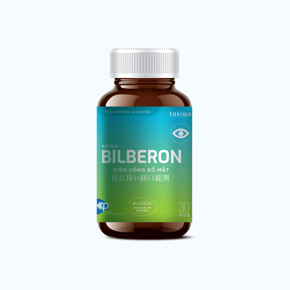 KEIKO BILBERON Ho Tro Mat (Hop 30 vien)