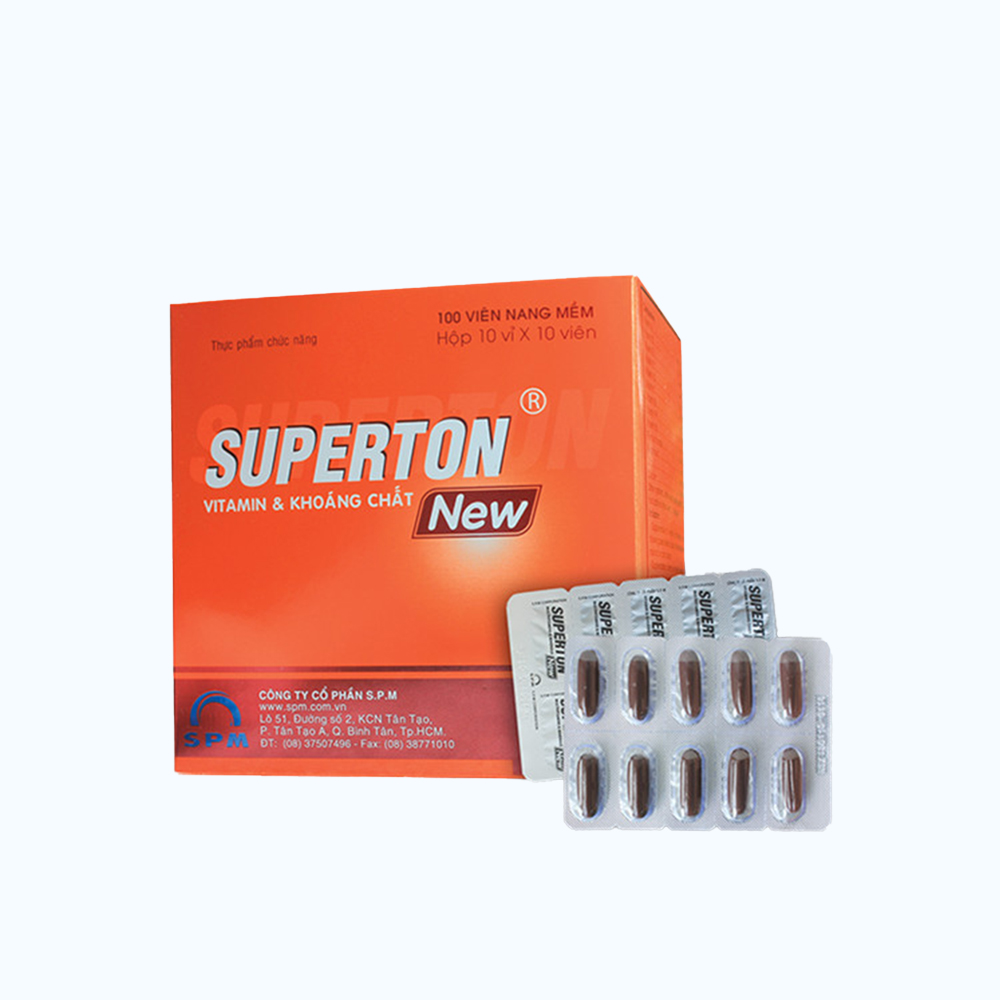 SUPERTON New Bo Sung Vitamin (Hop 100v)