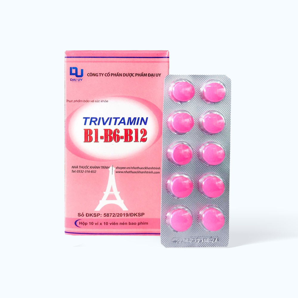 DAI UY TRIVITAMIN Bo Sung Vitamin (Hop 100vien)