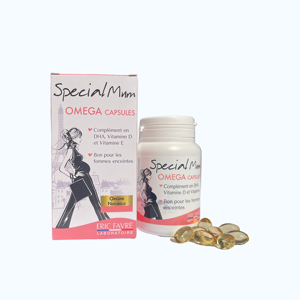 SPECIAL MUM Omega Capsules B.Sung DHA, VTM Cho Me Bau (Hop 30v)