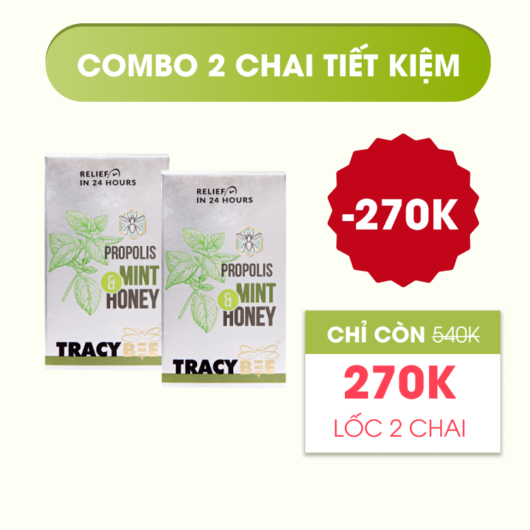 Bundle B1G1 Tracy Bee Xit Keo Ong Mint & Honey 30Ml